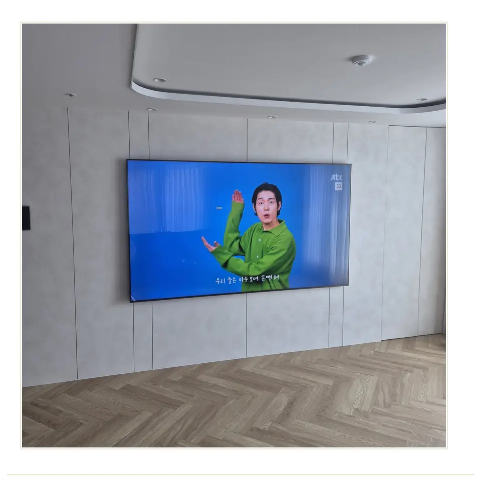 중구 실제 시공 사진 참고 · 대리석·석재 아트월
